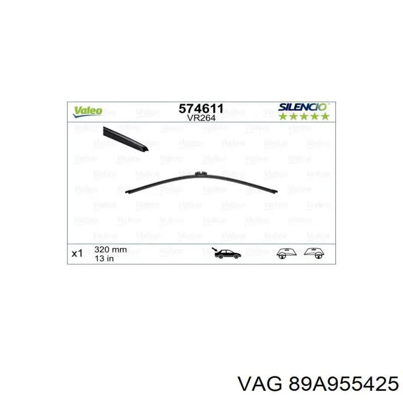 89A955425 VAG 