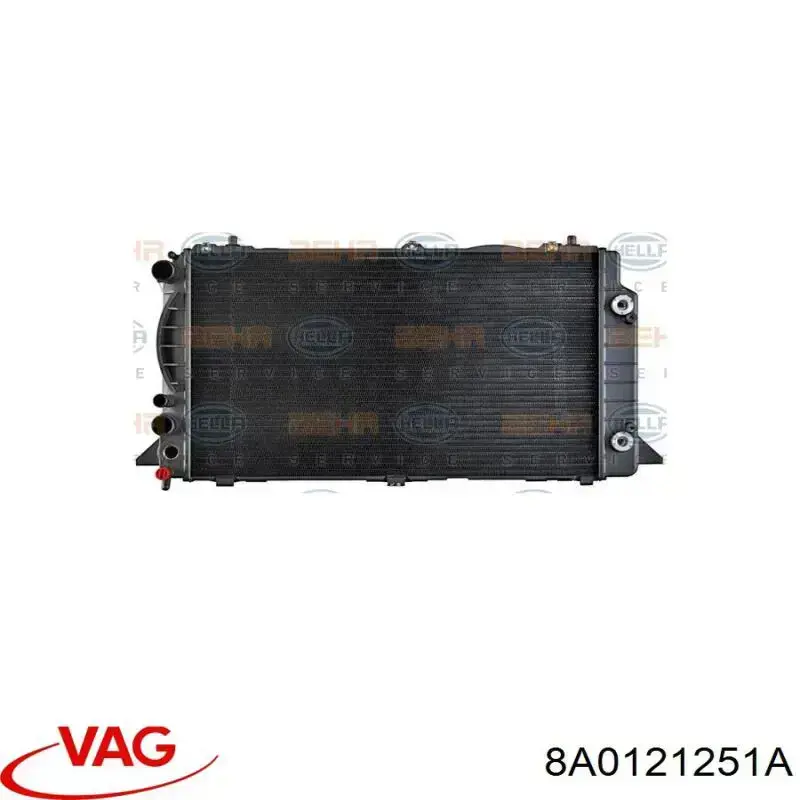 Радіатор 8A0121251A VAG