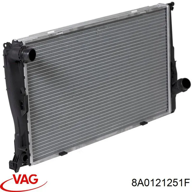 8A0121251F VAG радіатор охолодження двигуна