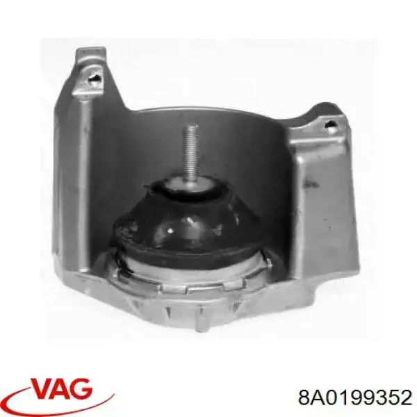 8A0199352 VAG подушка (опора двигуна, права)