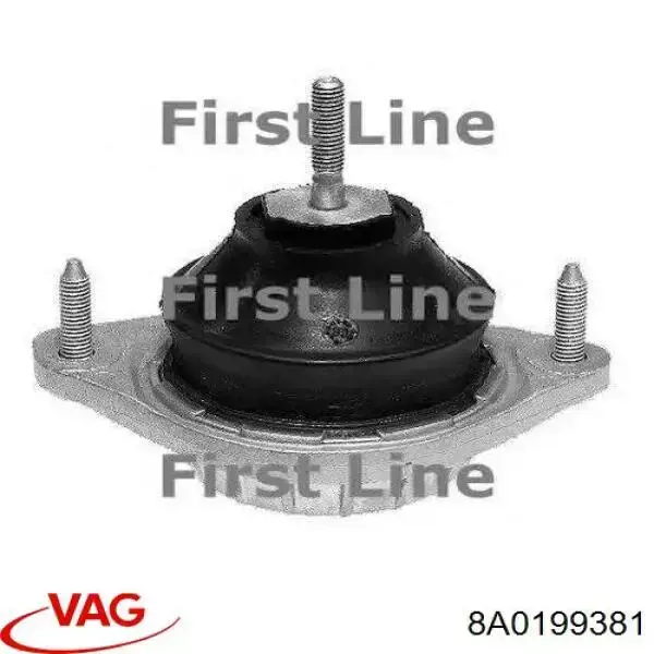8A0199381 VAG Ліва опора двигуна