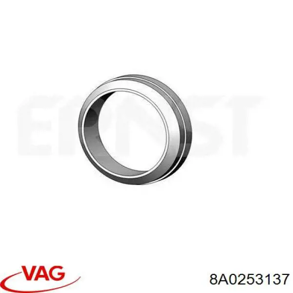 Прокладка монтажна, глушника VAG 8A0253137 ціна, від 2.58 USD