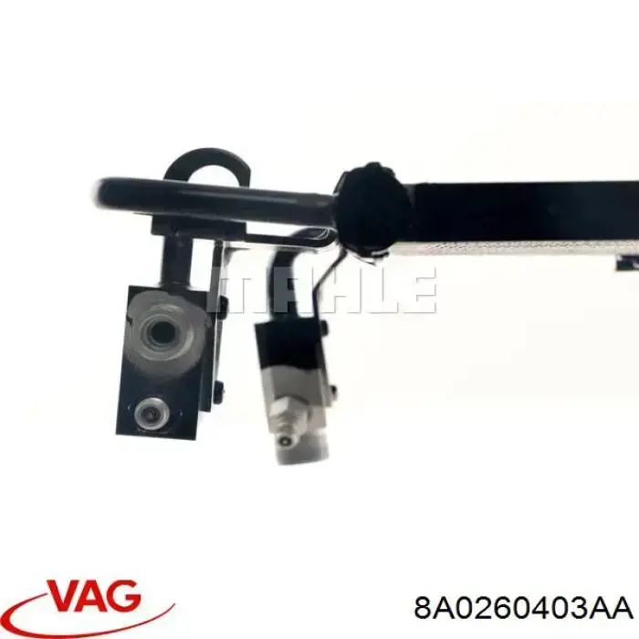 Купити 8A0260403AA VAG Радіатор системи охолодження кондиціонера
