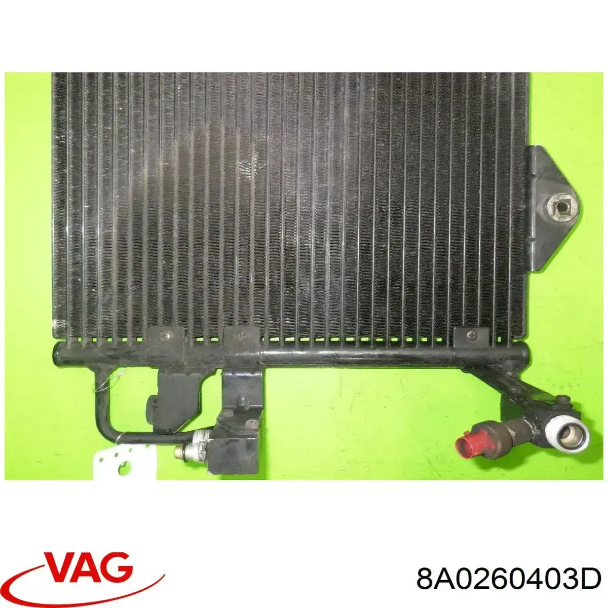 Радіатор кондиціонера 8A0260403D VAG