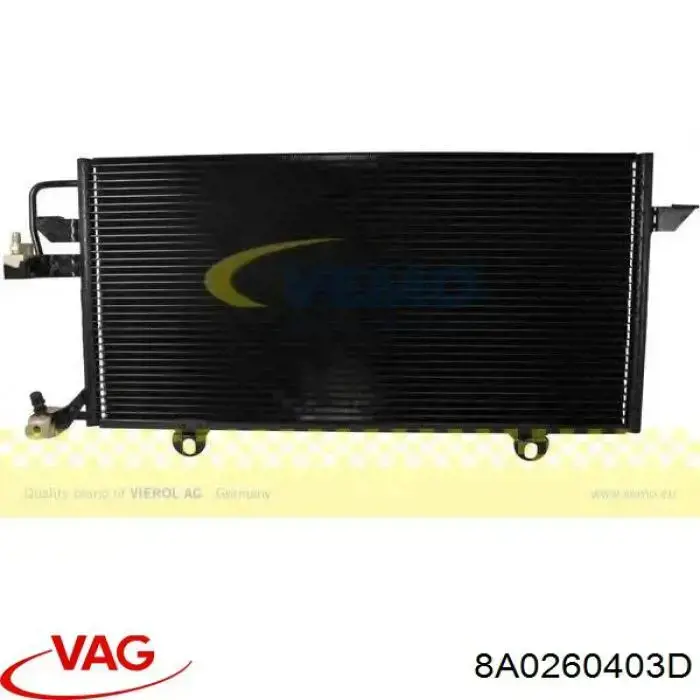 8A0260403D VAG радіатор кондиціонера