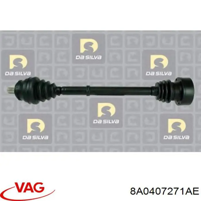 Ліва піввісь 0022538 GKN-Spidan