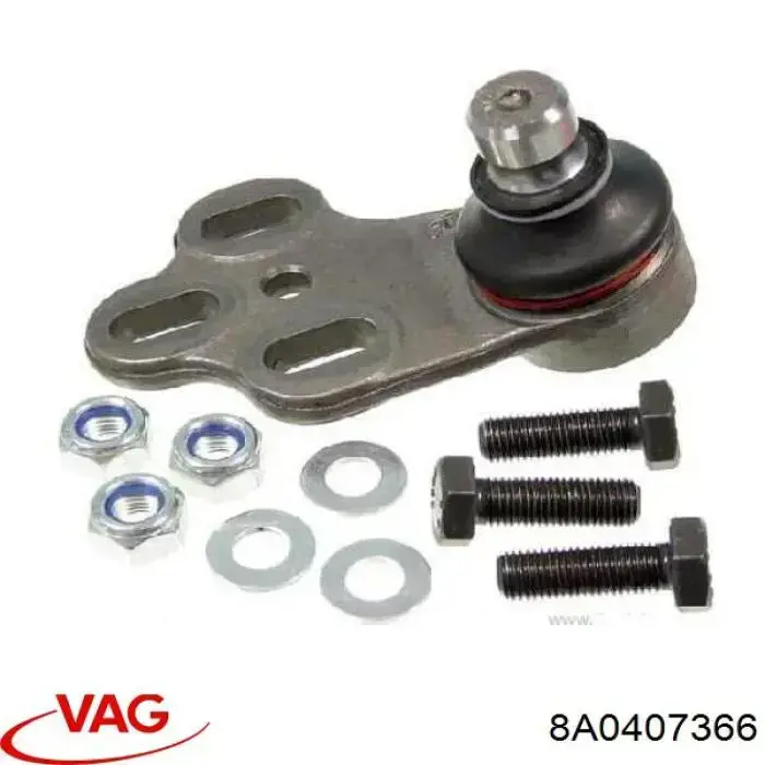 Купити 8A0407366 VAG Кульова опора, нижня, права
