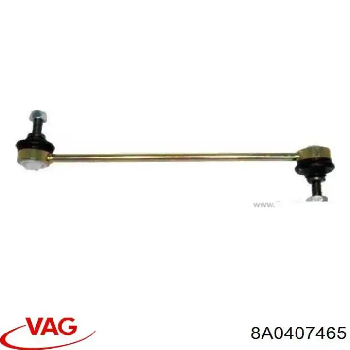 Стійка стабілізатора переднього 8A0407465 VAG