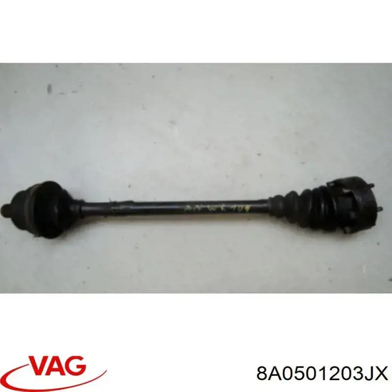 Купити 8A0501203JX VAG Піввісь задня