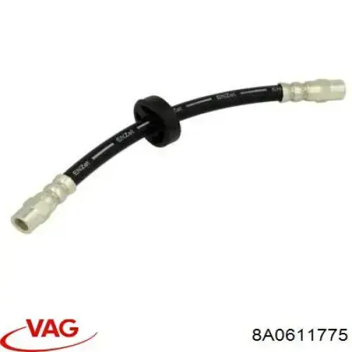 Шланг гальмівний задній VAG 8A0611775 ціна, від 4.32 USD