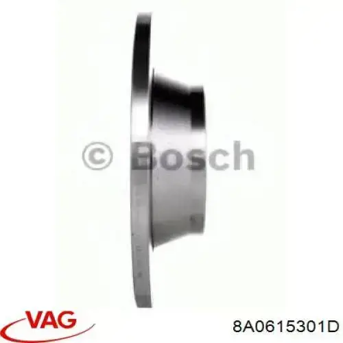 Купити 8A0615301D VAG Ротор гальмівний
