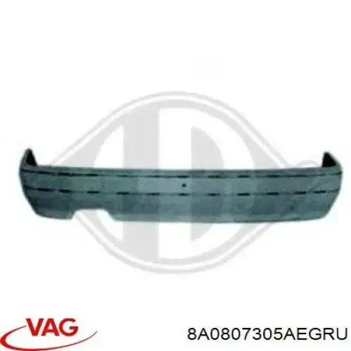 Кожух бампера заднього VAG 8A0807305AEGRU ціна, від 20.81 USD