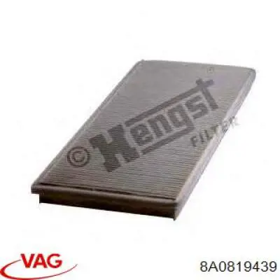 8A0819439 VAG Внутрішньосалонний фільтр