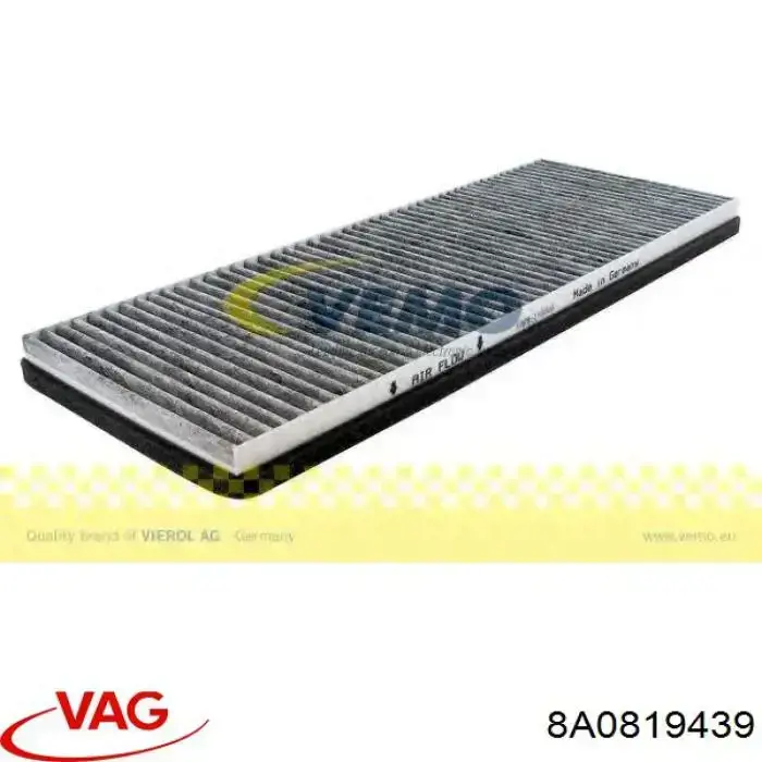 Фільтр повітряний обігрівача VAG 8A0819439 ціна, від 5.81 USD