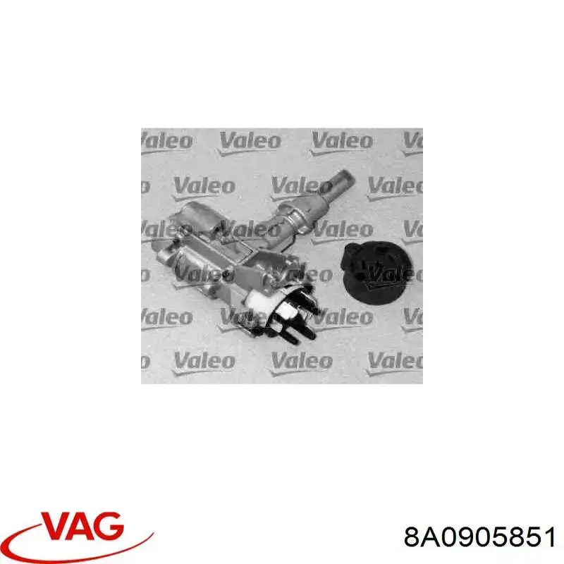 Замок запалювання VAG 8A0905851 ціна, від 174.44 USD