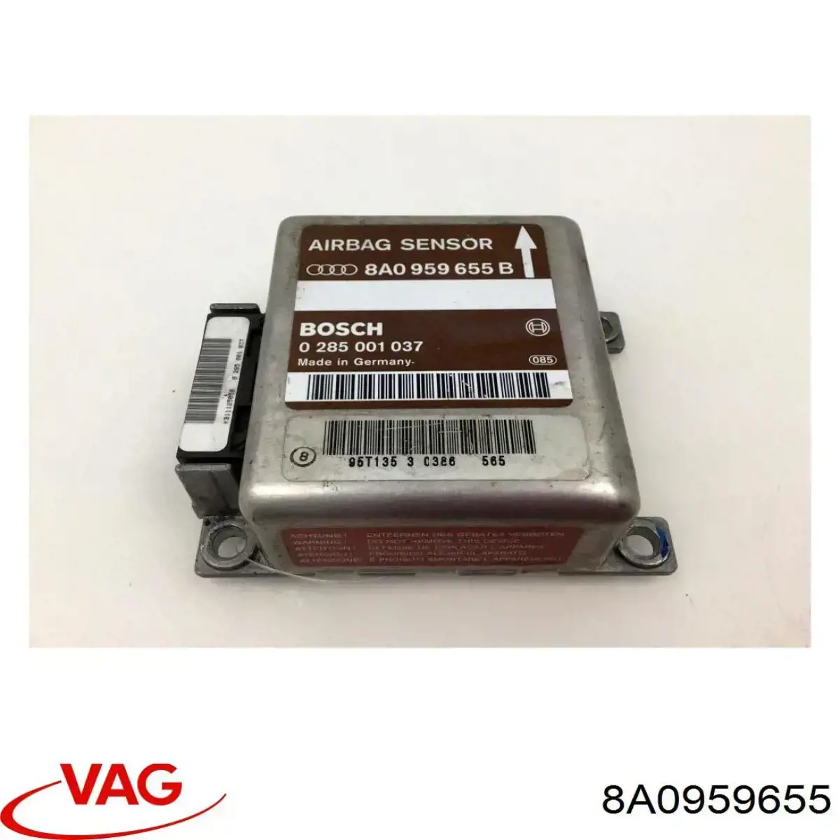 8A0959655 VAG модуль-процесор керування подушки безпеки