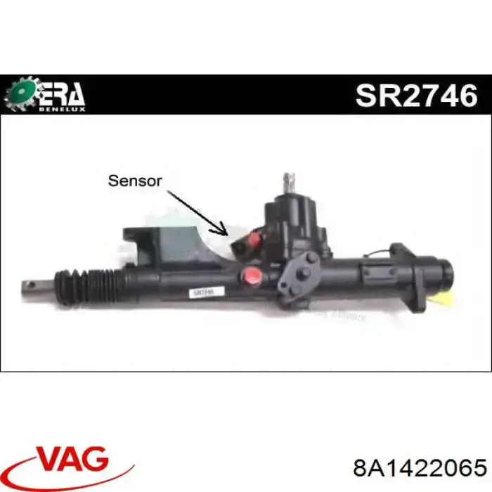 Рульова рейка 8G1422065B VAG