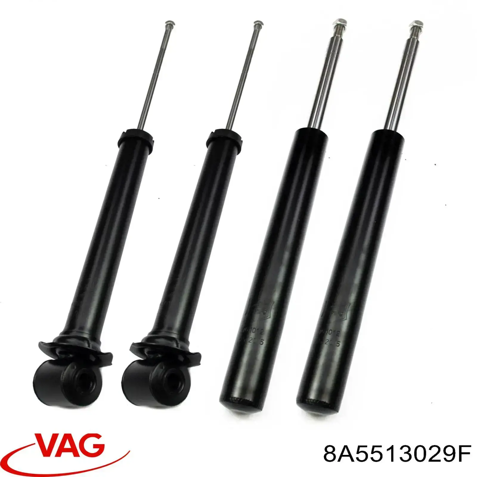 Купити 8A5513029F VAG Стійка амортизатора задня