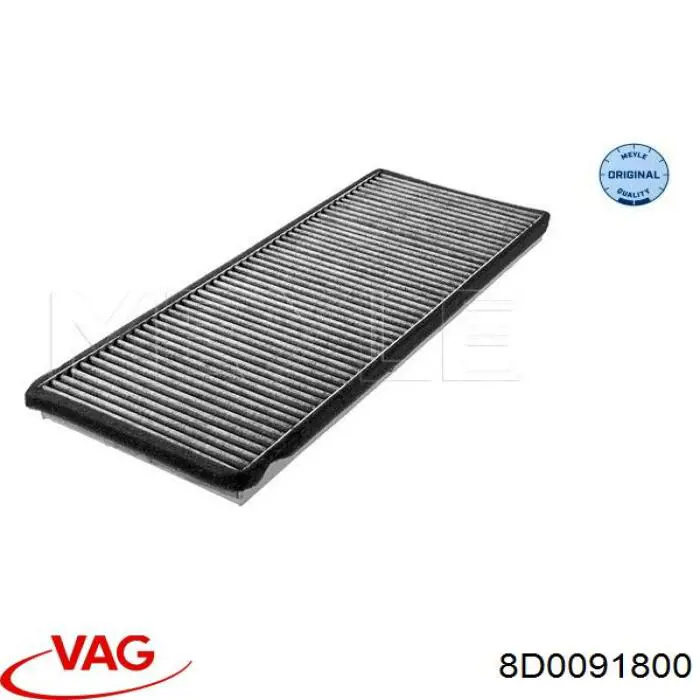 Купити 8D0091800 VAG Фільтр салону вугільний