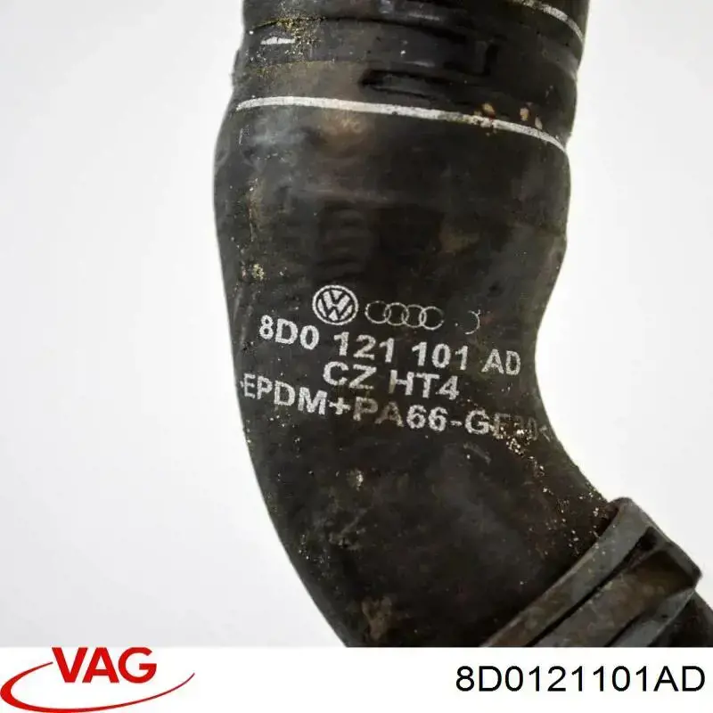 Шланги системи охолодження VAG 8D0121101AD