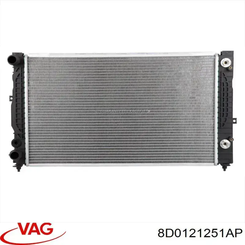 8D0121251AP VAG радіатор охолодження двигуна