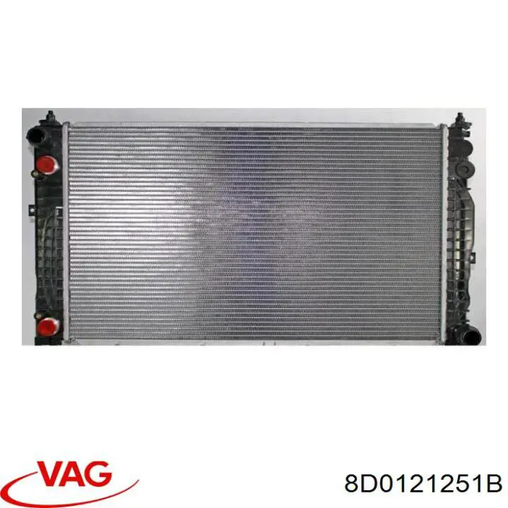 8D0121251B VAG радіатор охолодження двигуна