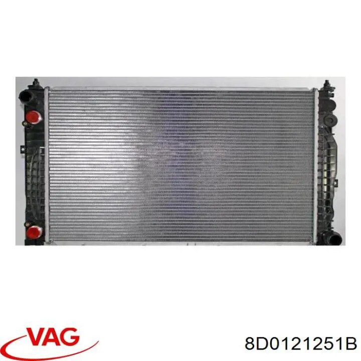 8D0121251B VAG Радіатор охолодження двигуна