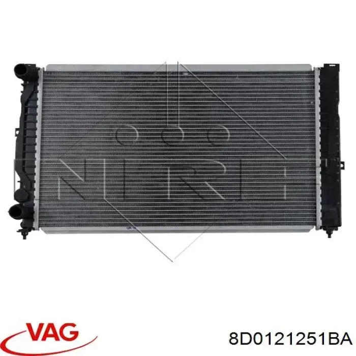 8D0121251BA VAG Радіатор охолодження двигуна