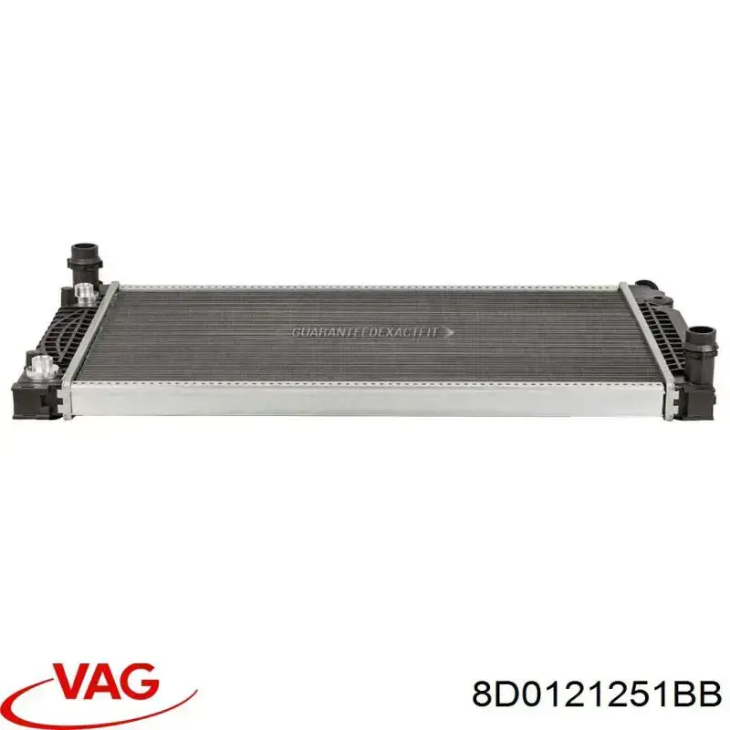 Купити 8D0121251BB VAG Радіатор двигуна