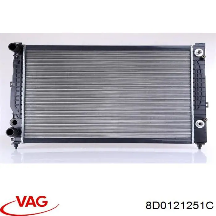 8D0121251C VAG радіатор охолодження двигуна