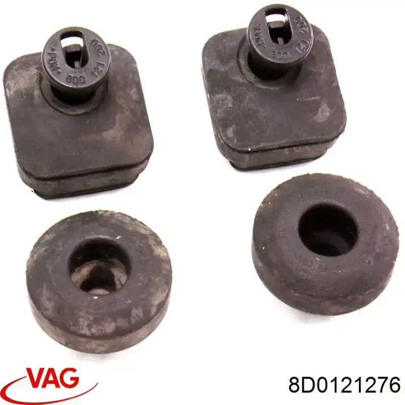 Подушка кріплення радіатора верхня 8D0121276 VAG