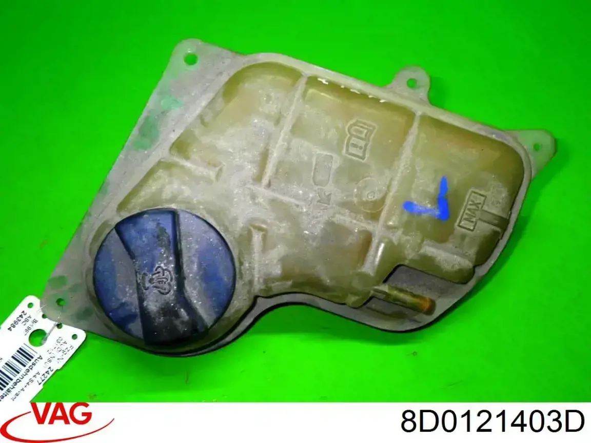 Бачок системи охолодження двигуна розширювальний VAG 8D0121403D ціна, від 12.98 USD