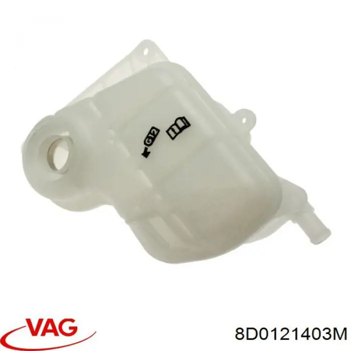 Купити 8D0121403M VAG Водяний бачок системи охолодження