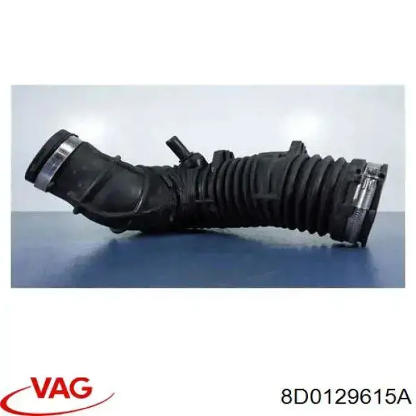 Купити 8D0129615A VAG Патрубок повітряний, вихід повітряного фільтра