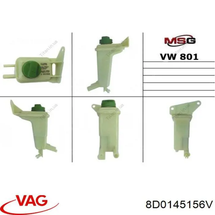 Купити 8D0145156V VAG Насос гідравліки