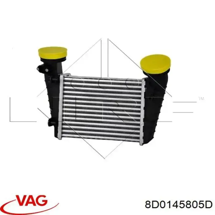 Система охолодження наддувочного повітря VAG 8D0145805D ціна, від 66.22 USD