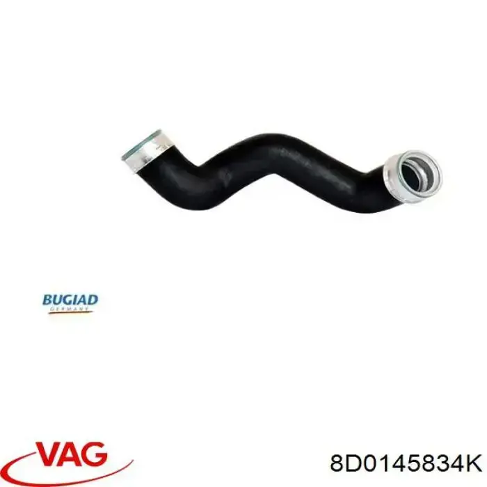 8D0145834K VAG Шланг/патрубок интеркуллера