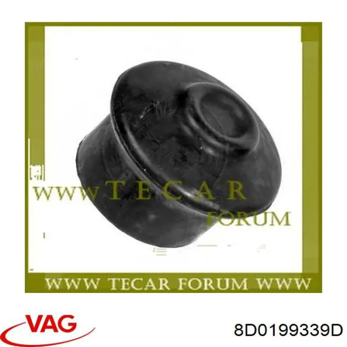 8D0199339D VAG Подушка передньої опори двигуна
