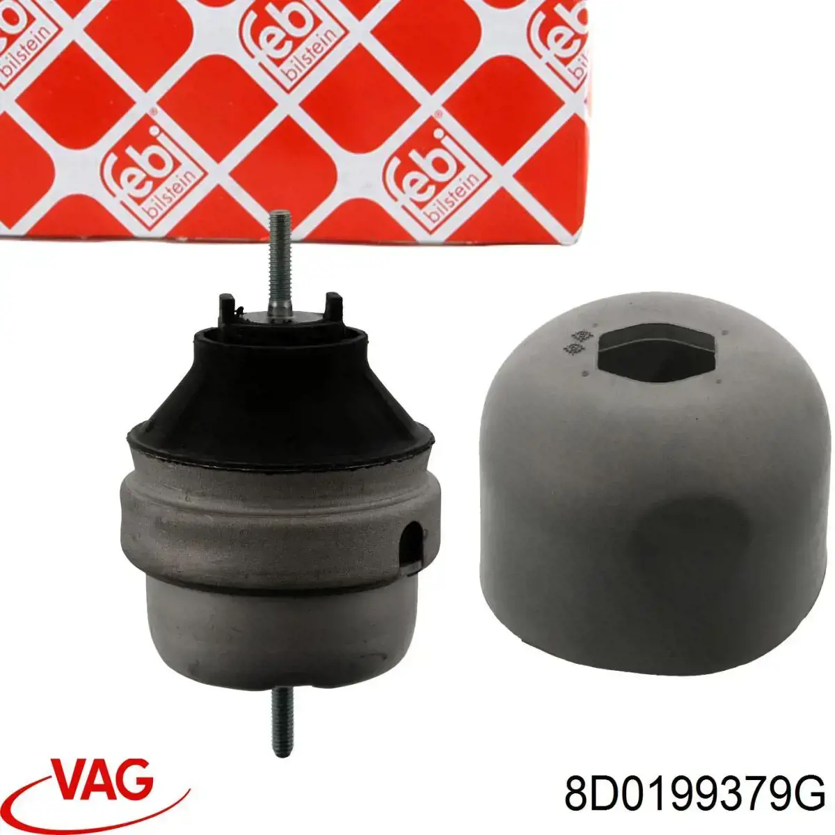 Подушка (опора) двигуна, ліва VAG 8D0199379G