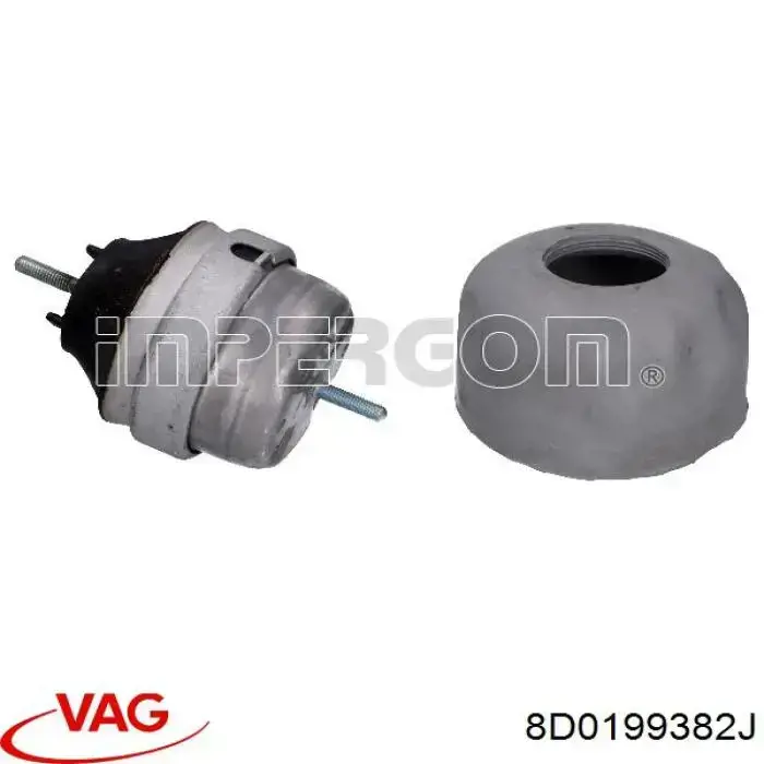Права подушка двигуна VAG 8D0199382J ціна, від 27.26 USD