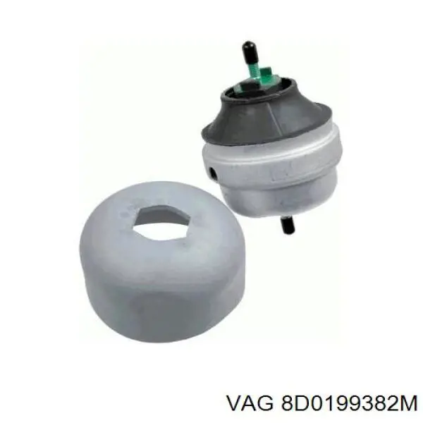 Права подушка двигуна VAG 8D0199382M ціна, від 29.43 USD