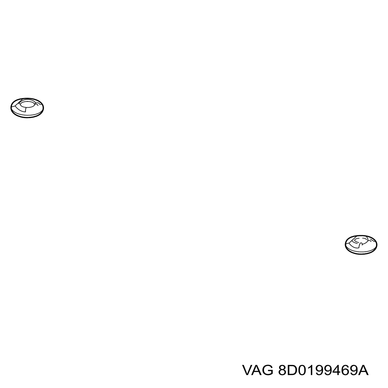 Купити 8D0199469A VAG 