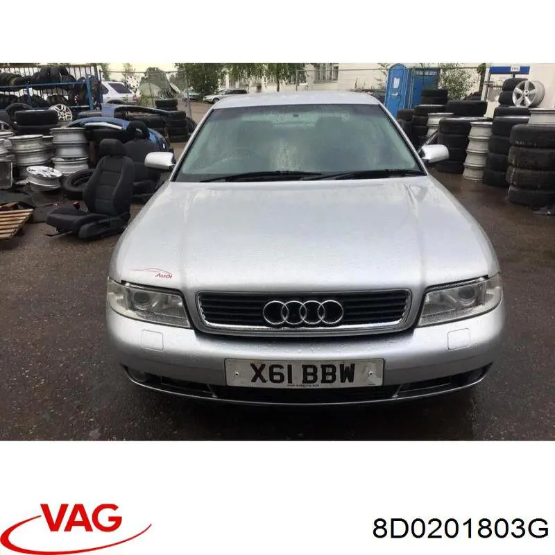 Адсорбер парів палива VAG 8D0201803G ціна, від 11.91 USD