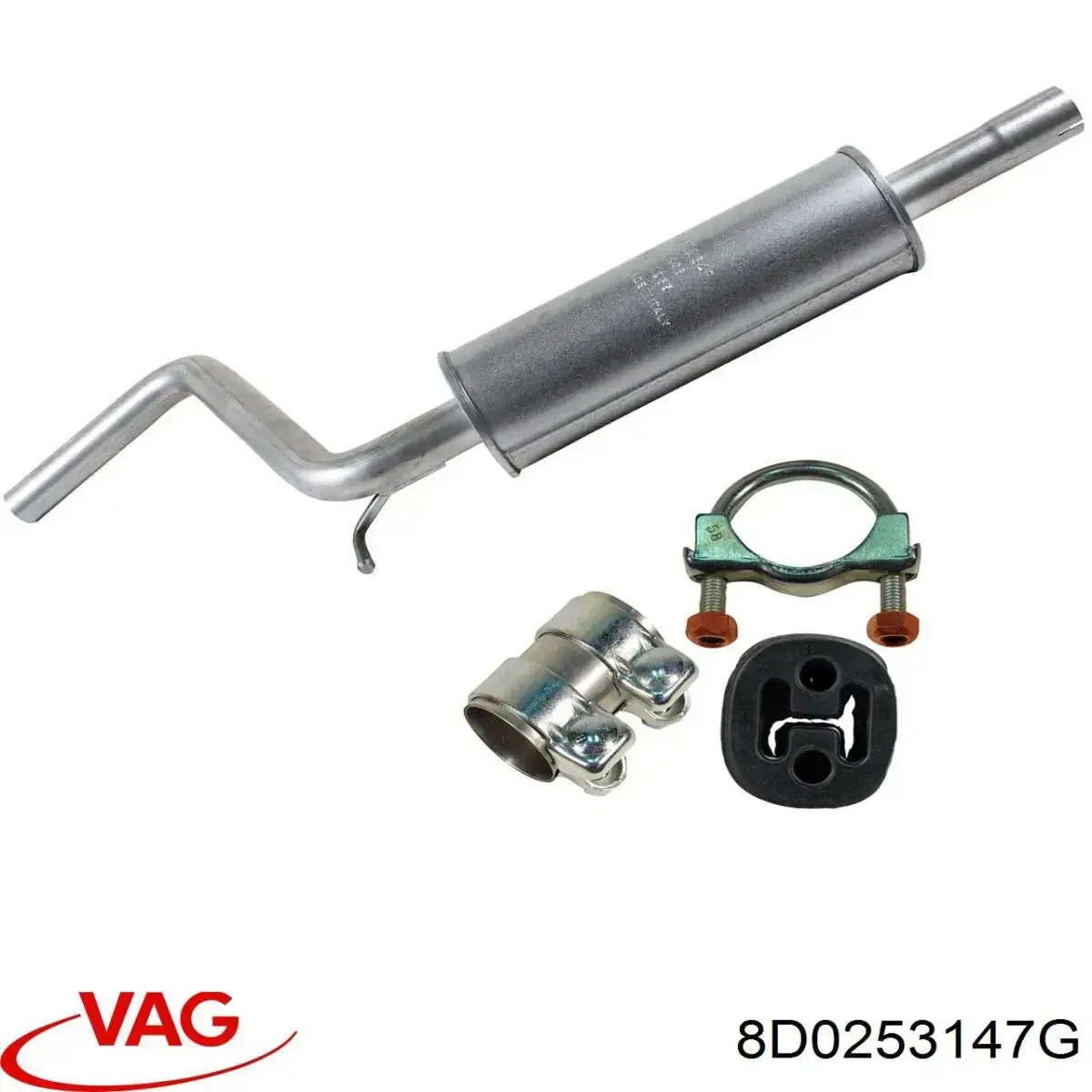Подушка глушника 8D0253147G VAG