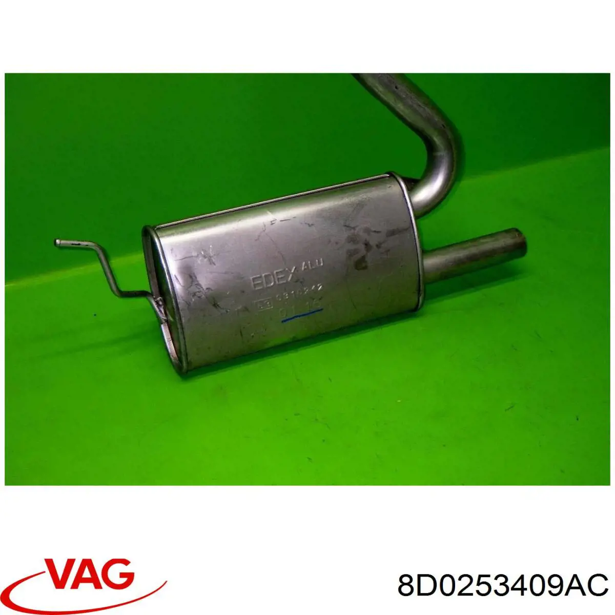 Купити 8D0253409AC VAG Вихлоп