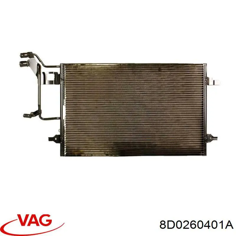 Конденсатор кондиціонера VAG 8D0260401A ціна, від 62.79 USD