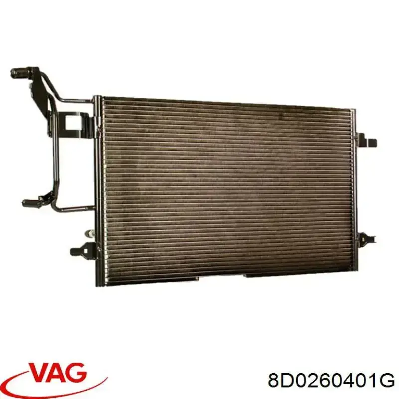 Конденсатор кондиціонера VAG 8D0260401G ціна, від 63.00 USD
