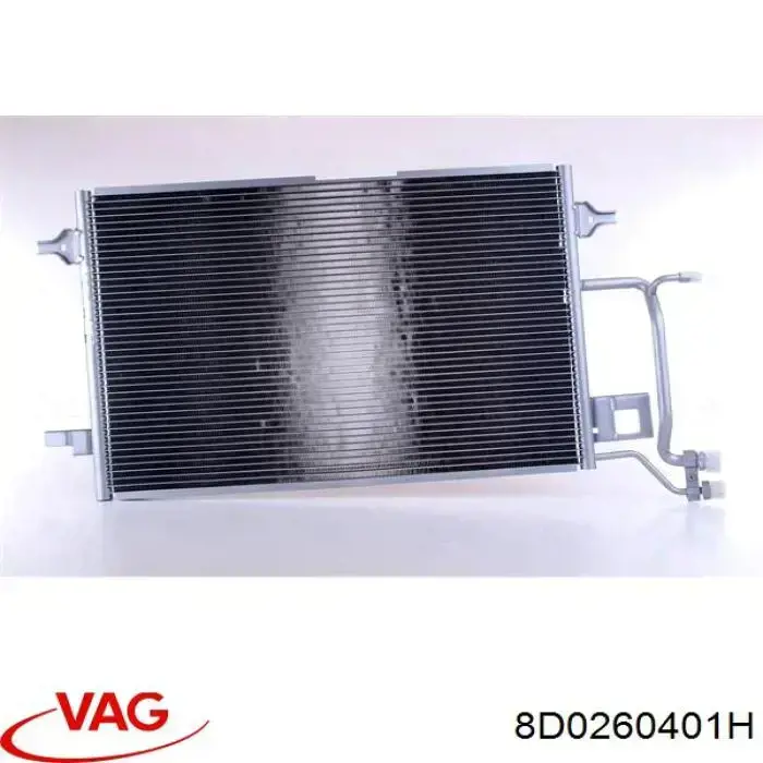 Купити 8D0260401H VAG Радіатор системи охолодження кондиціонера