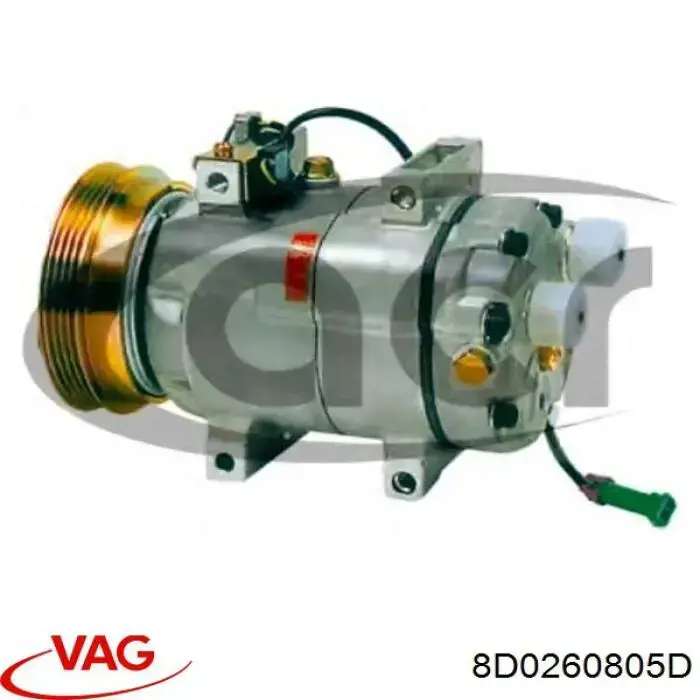 Компресор системи кондиціювання VAG 8D0260805D ціна, від 89.99 USD