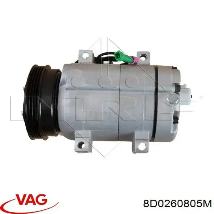 Компресор системи кондиціювання VAG 8D0260805M ціна, від 96.82 USD